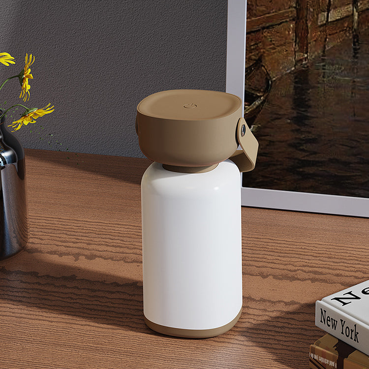 Moderne Einfachheit Wasserdichte Tragbare Kunststoff ABS Zylinder LED Tischlampe Außenbeleuchtung Für Außenpatio