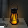 Wasserdichter Kunststoff-Hohlstab-Lampenschirm LED Bluetooth-Lautsprecher Außenlampe