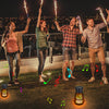 Wasserdichter Kunststoff-Hohlstab-Lampenschirm LED Bluetooth-Lautsprecher Außenlampe