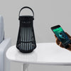 Wasserdichter Kunststoff-Hohlstab-Lampenschirm LED Bluetooth-Lautsprecher Außenlampe