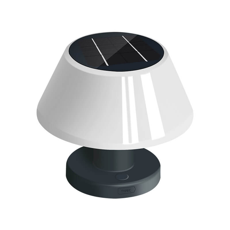 Outdoor Solar Kreative Pilz LED Nachttischlampe
