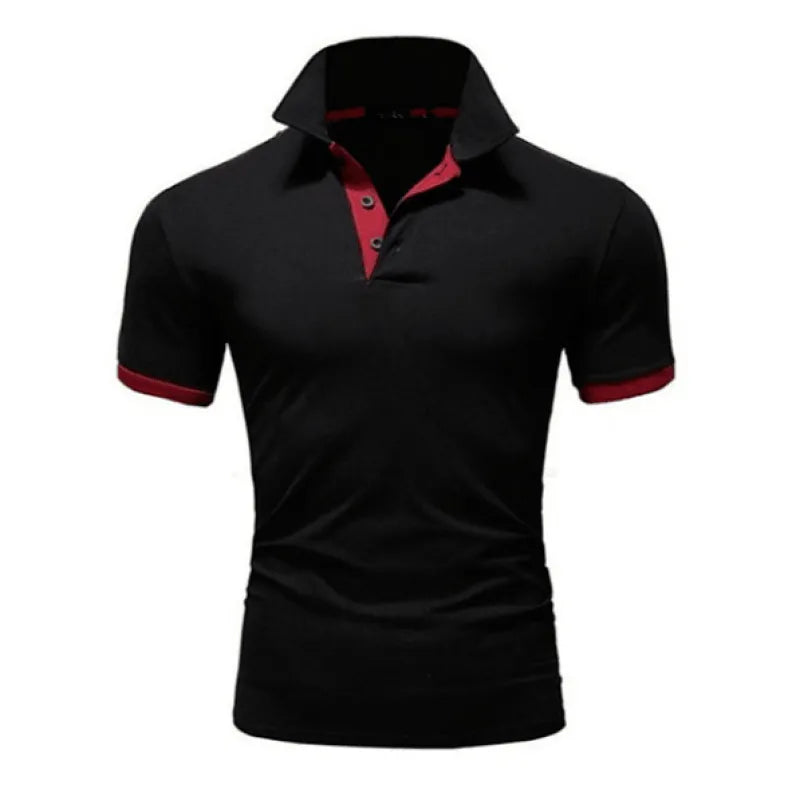 William – lässiges colorblock-shirt für herren