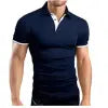 William – lässiges colorblock-shirt für herren