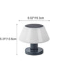 Outdoor Solar Kreative Pilz LED Nachttischlampe
