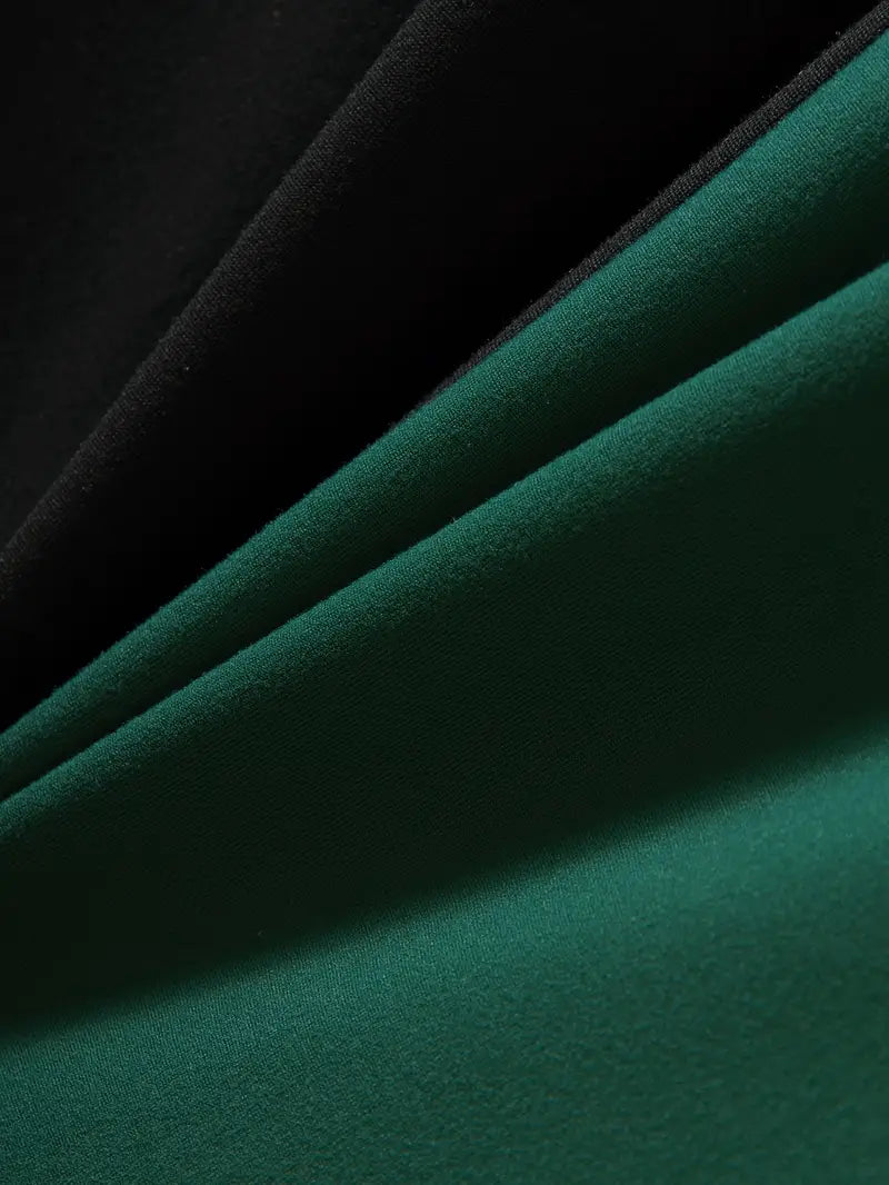 Robert - stylisches farbblock-t-shirt mit kurzen armeln und rundhalsausschnitt