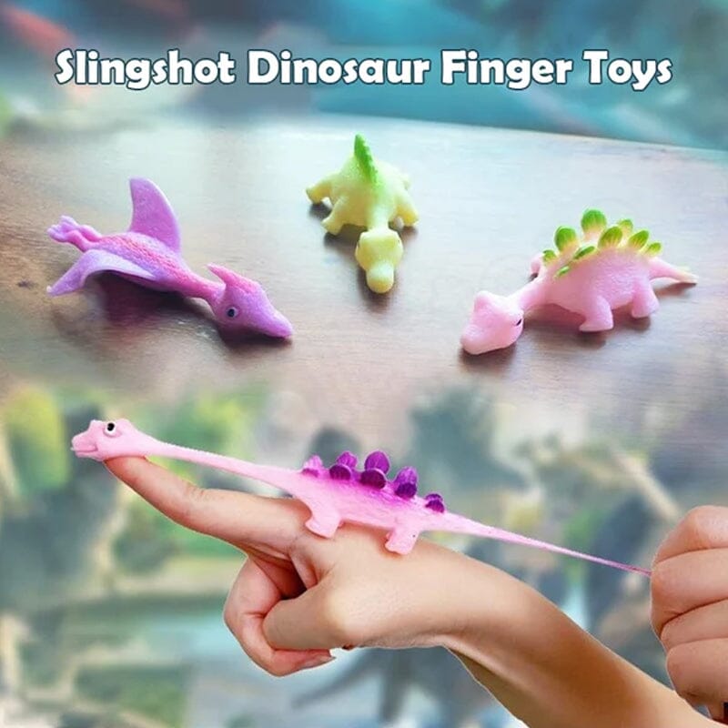 5+5 GRATIS | DinoShot™ Schleuder Dinosaurier Fingerspielzeug