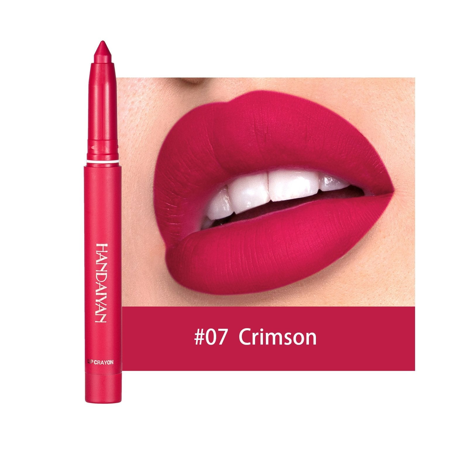 1+1 GRATIS | GlamPen™ Farbige, drehbare, anspitzbare, matte Lippenstiftstifte