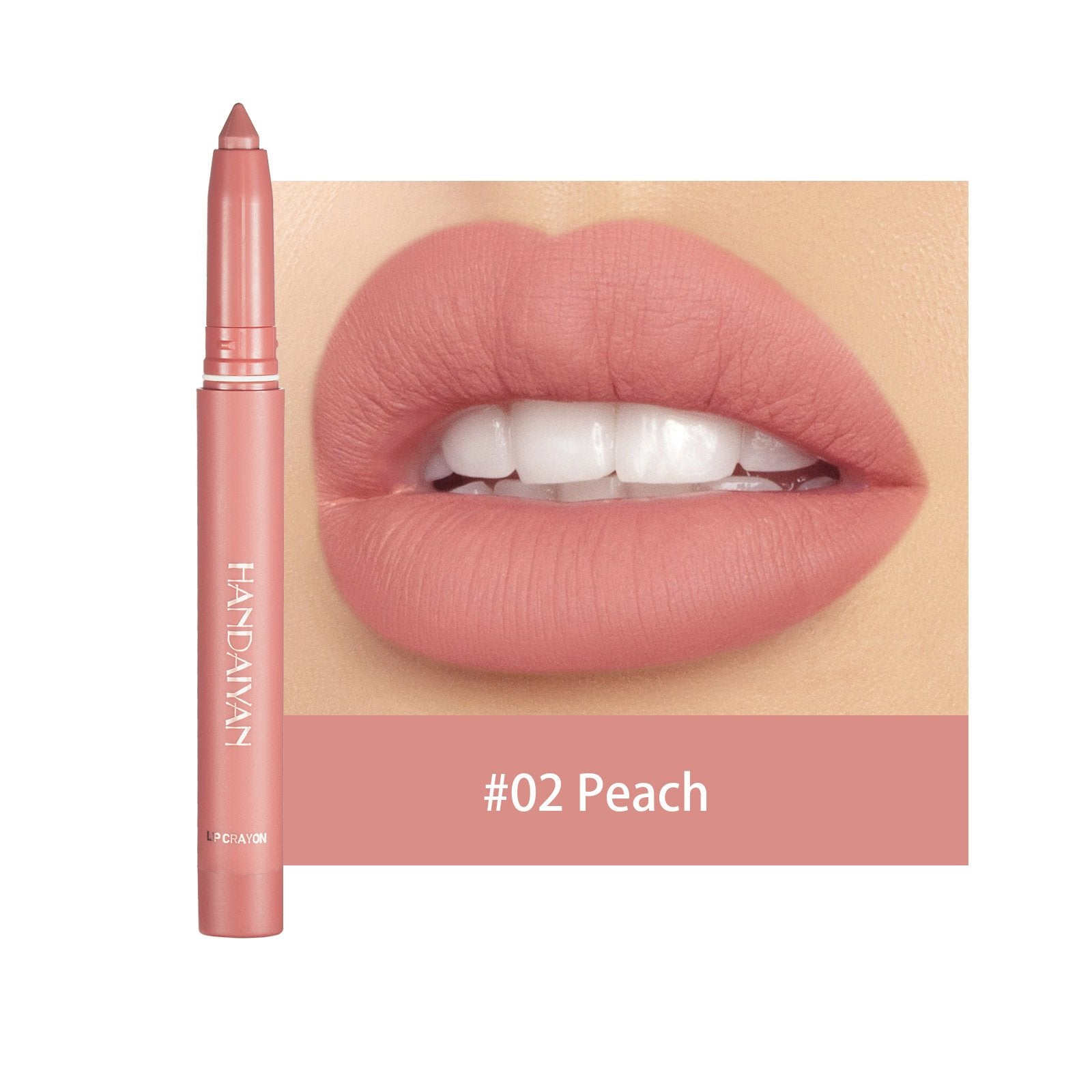1+1 GRATIS | GlamPen™ Farbige, drehbare, anspitzbare, matte Lippenstiftstifte