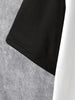 Robert - stylisches farbblock-t-shirt mit kurzen armeln und rundhalsausschnitt