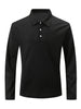 Joshua – bequemes stretch-langarm-golfshirt