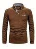 Benjamin – kariertes button-down-langarmhemd