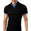William – lässiges colorblock-shirt für herren