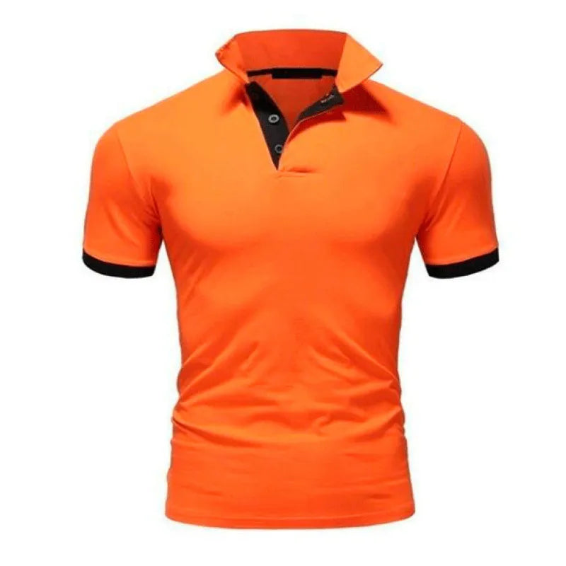 William – lässiges colorblock-shirt für herren