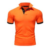 William – lässiges colorblock-shirt für herren