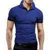 William – lässiges colorblock-shirt für herren