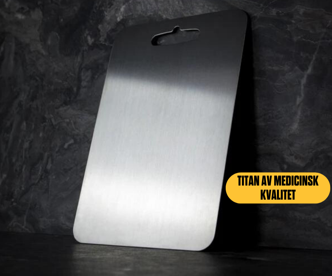 TitanBoard™ - Schneidebrett aus 100 % reinem Titan