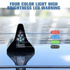 SolarFin™ - Solarstrom Auto Haifischflossen-Dachantenne LED-Blitzlicht
