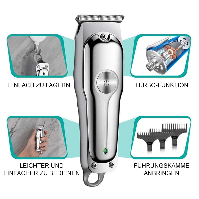 SteelGroom™ - Der perfekte Haarschnitt, jederzeit und überall!