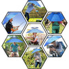 ShadeCap™ - Outdoor-Regenschirm mit doppelter Schirmfläche!