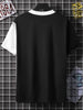 Robert - stylisches farbblock-t-shirt mit kurzen armeln und rundhalsausschnitt