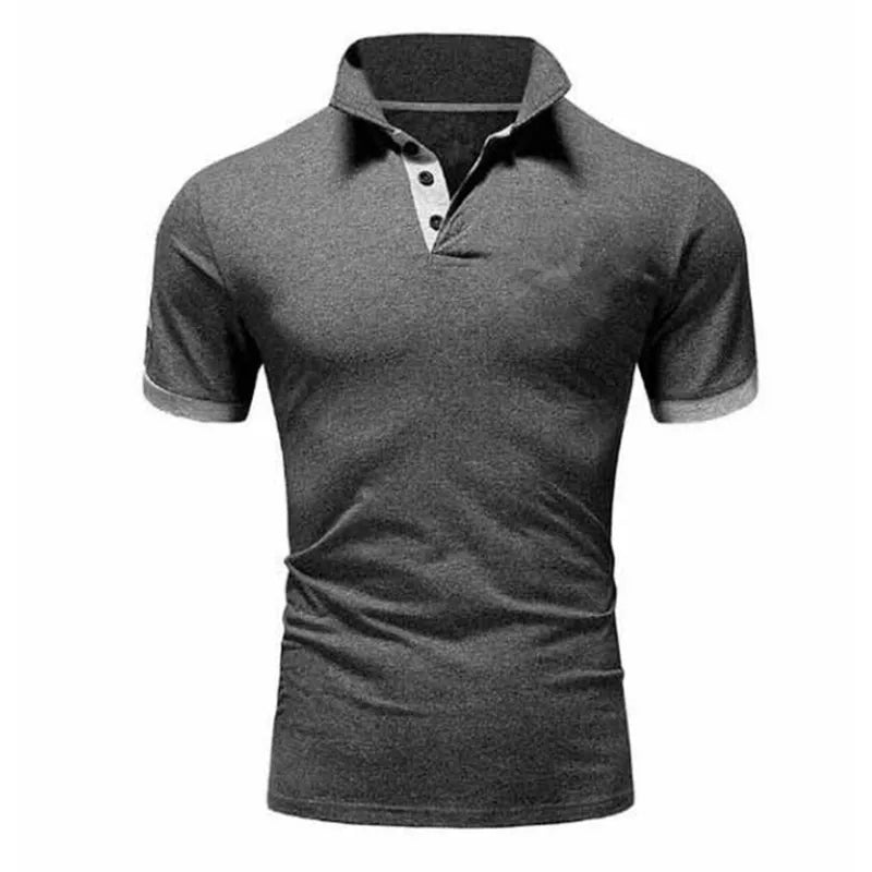 William – lässiges colorblock-shirt für herren