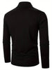 Samuel – lässiges colorblock-langarmshirt
