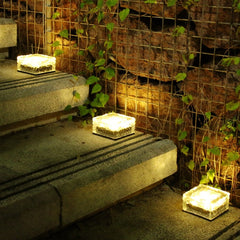 GlowBrick™ - Wegbeleuchtung in Form von Glasbausteinen!