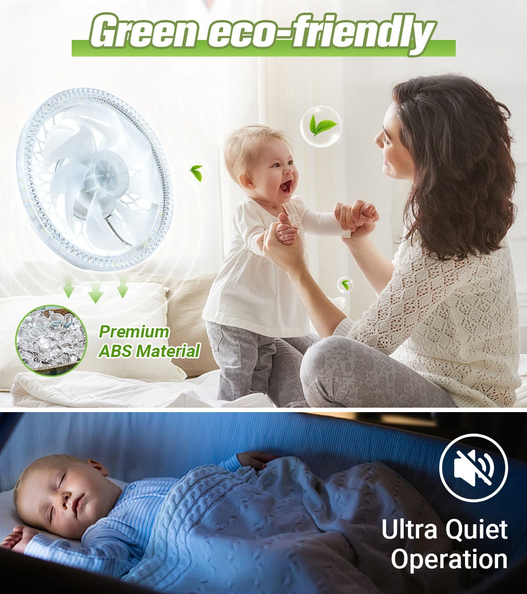 FanLume™ - 2-in-1-Ventilatorlicht mit Fernbedienung