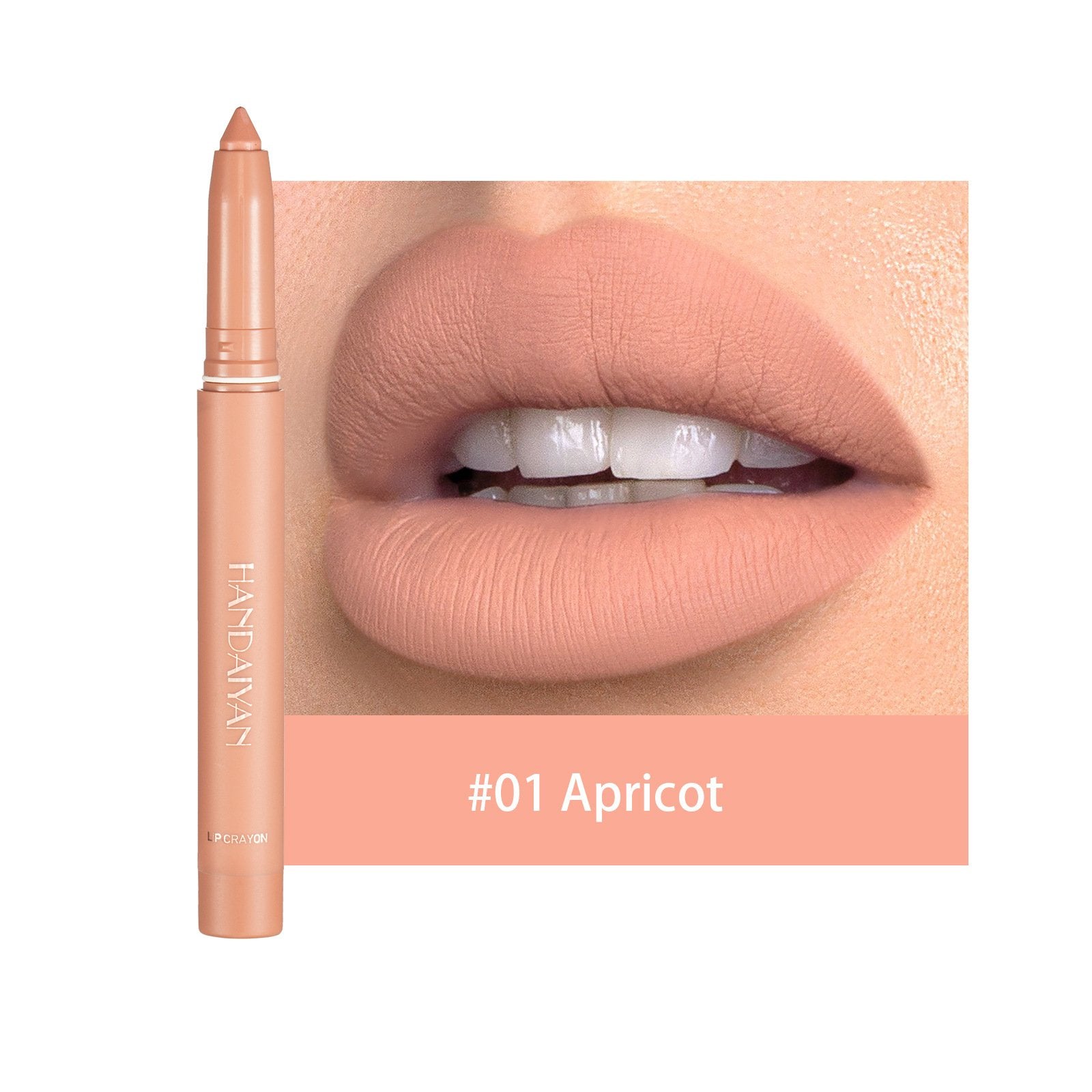 1+1 GRATIS | GlamPen™ Farbige, drehbare, anspitzbare, matte Lippenstiftstifte