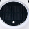 Moderne Minimalistische Solar Wasserdichte Tragbare PE Runde Zylinder Kegel LED Außenlicht Für Außenbereich