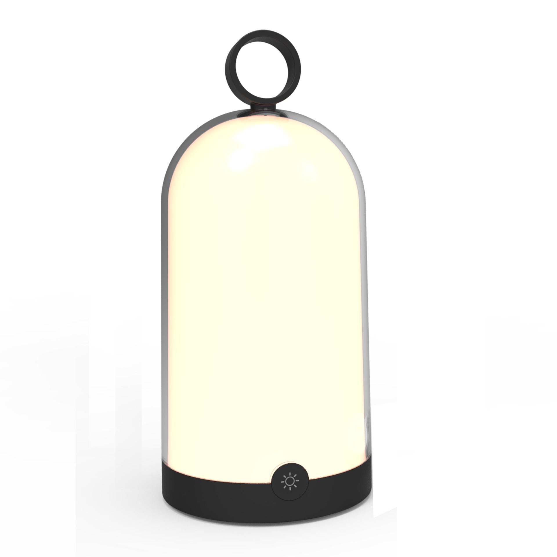 Moderne Einfachheit Wasserdichte Wiederaufladbare Zylinder ABS PC LED Tischlampe Außenlicht für Garten