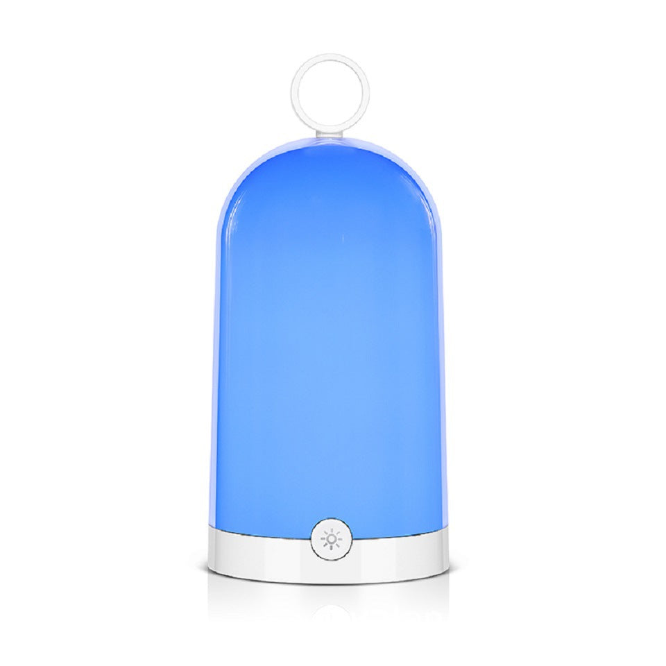 Moderne Einfachheit Wasserdichte Wiederaufladbare Zylinder ABS PC LED Tischlampe Außenlicht für Garten