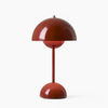 Fleur LED Tischlampe - Elegantes kabelloses Design, Ikonischer 60er-Jahre-Stil, Dimmbares Licht, Moderne Wohnkultur