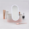 GlamBox™ - Tragbarer LED-Kosmetikspiegel mit Stauraum