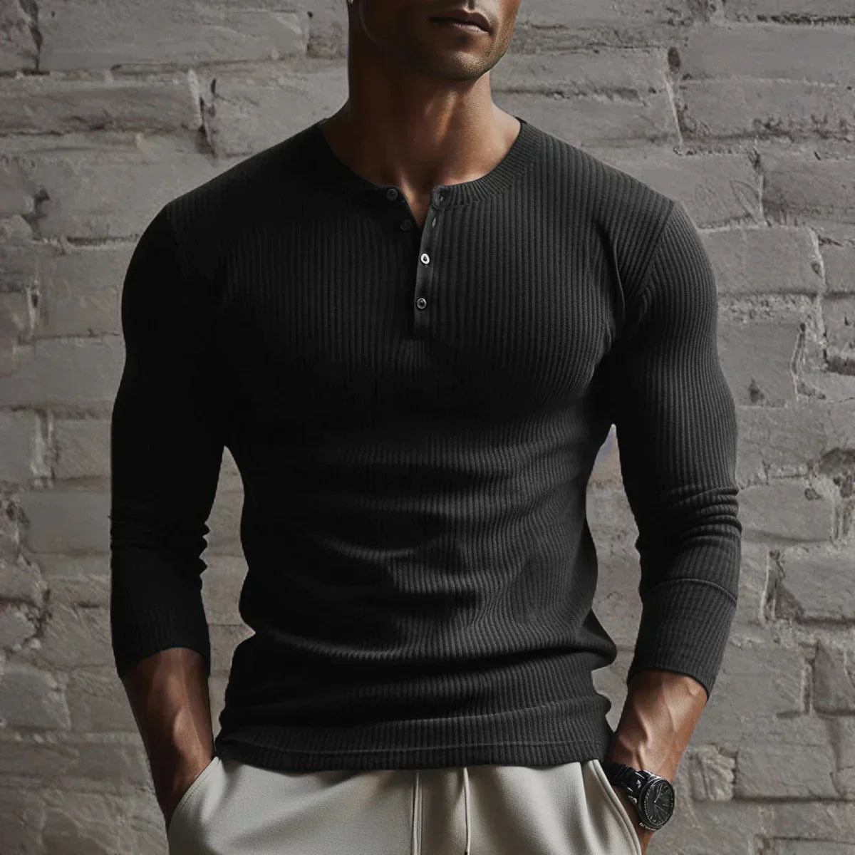 Atmungsaktiver pullover für herren - Nolan