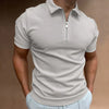Jason – lässiges herren-poloshirt mit reibverschluss