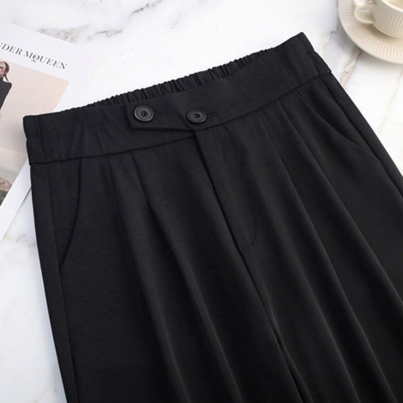 1+1 GRATIS | Pantalonia™ Hose mit weitem Bein und hoher Taille