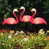 1+1 GRATIS | Glowingo™ Bunte Solarleuchte in Flamingoform