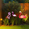 1+1 GRATIS | Glowingo™ Bunte Solarleuchte in Flamingoform
