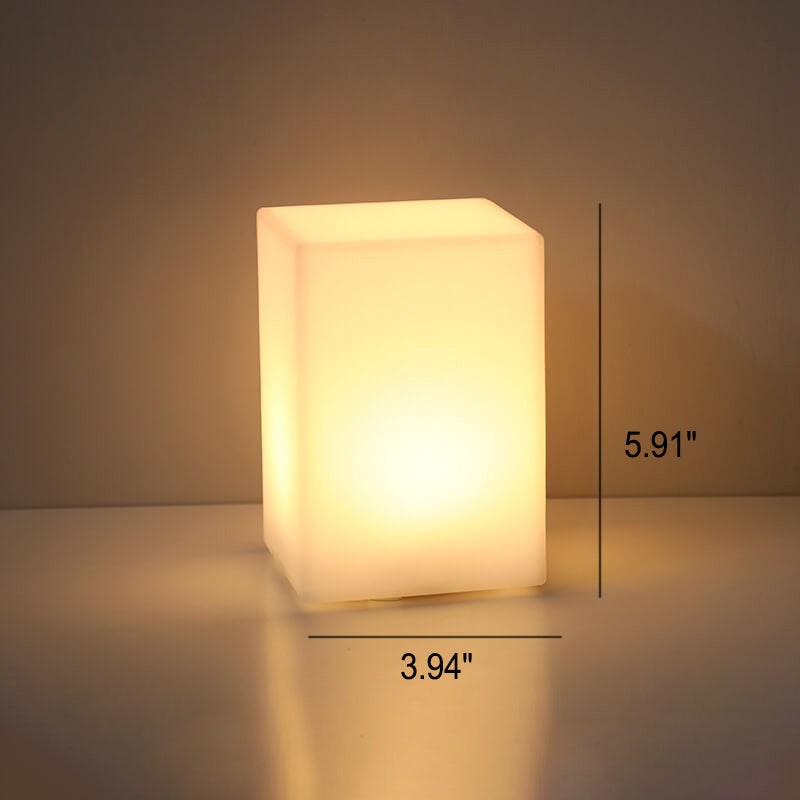 Kreative Geometrie PE Batterie Fernbedienung Nachtlicht Dekorative Tischlampe