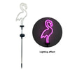 1+1 GRATIS | Glowingo™ Bunte Solarleuchte in Flamingoform