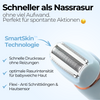 SkinGlow™ Nano-Rasierer für seidig glatte Haut in Sekunden