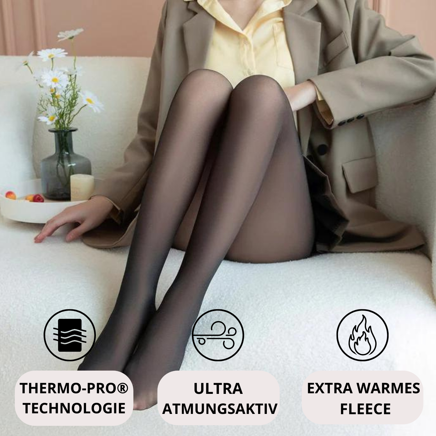 Gemütliche Winterstrumpfhose™ - Perfekt für Mode bei kaltem Wetter!