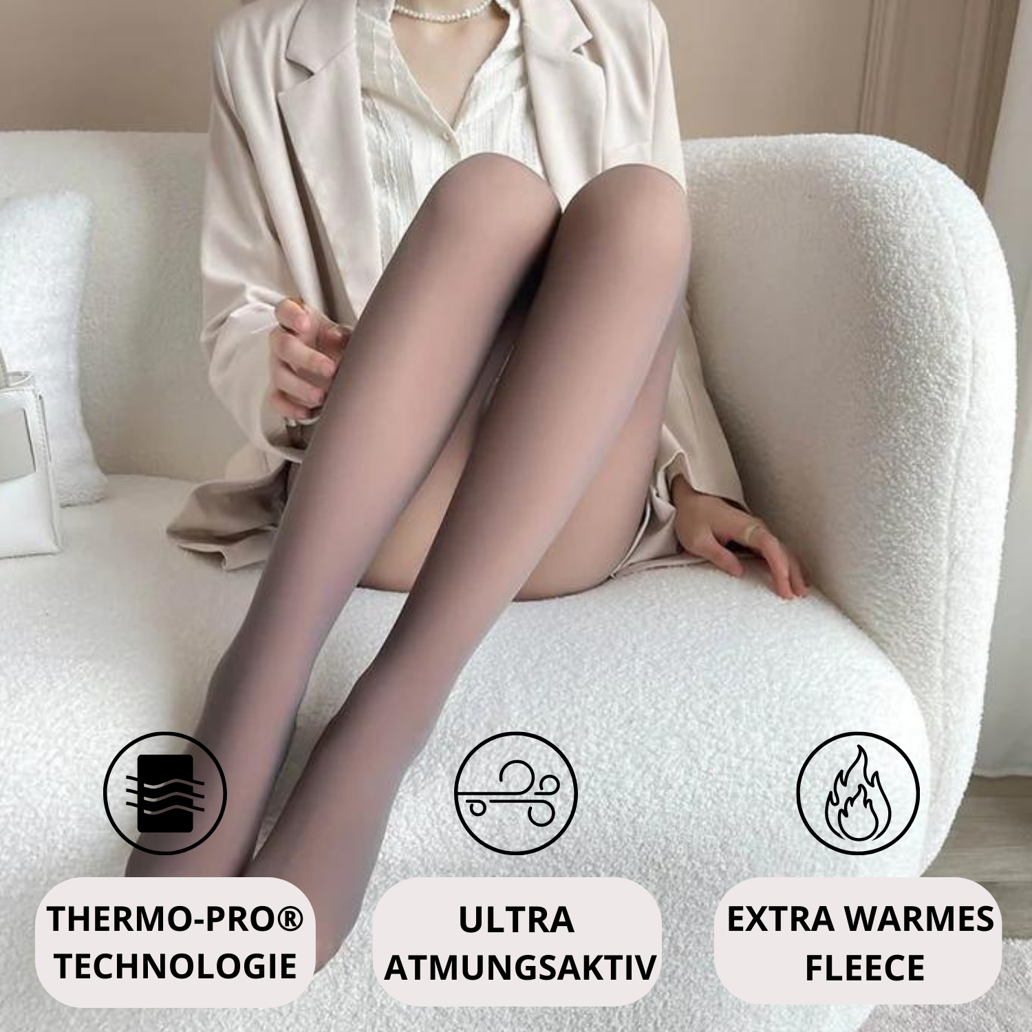 Gemütliche Winterstrumpfhose™ - Perfekt für Mode bei kaltem Wetter!