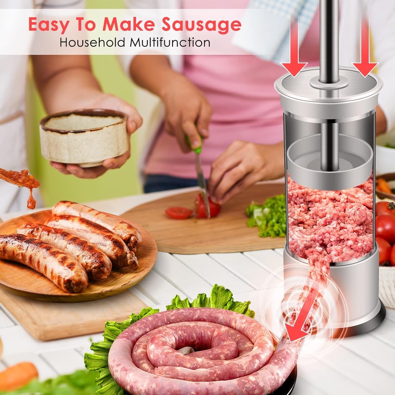 SausiCraft™ - Machen Sie perfekte Würstchen mit Leichtigkeit!
