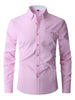 Kevin – klassisches button-up-hemd für herren