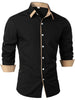 James – lässiges langarmshirt für herren