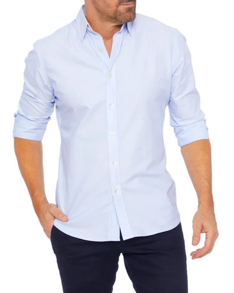 Jürgen™ - Oxford Stretch Zipper Blouse