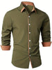 James – lässiges langarmshirt für herren