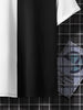 Robert - stylisches farbblock-t-shirt mit kurzen armeln und rundhalsausschnitt